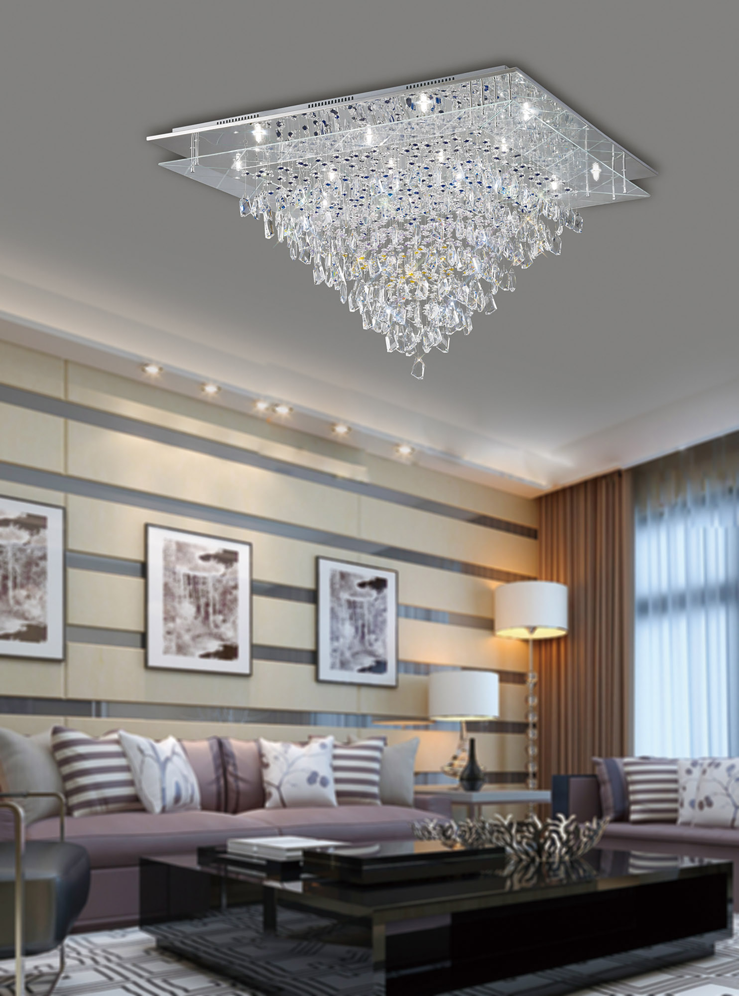 Amaris Crystal Ceiling Lights Diyas Modern Crystal Ceiling Lights Amaris Crystal Ceiling Lights Diyas Modern Crystal Ceiling Lights